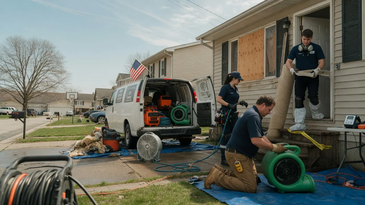 Water Damage Restoration in Le Mars, IA near me